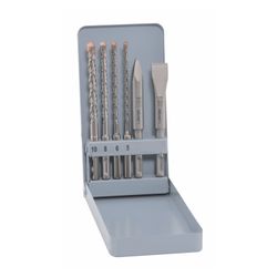 Sds + Mixed Set Sds 5 6 8 10mm X 160-chisel-flat 20 X 140-. 140